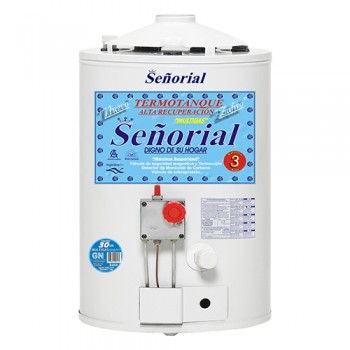 TERMOTANQUE SEÑORIAL ZAFIRO 30 LITROS