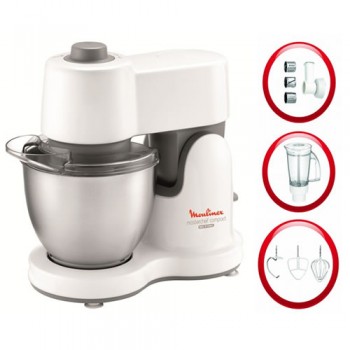 BATIDORA PLANETARIA Y PROCESADORA MOULINEX MASTERCHEF COMPACT QA 2051 10