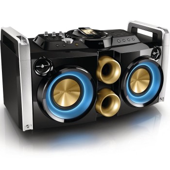 MINICOMPONENTE HI-FI PHILIPS 300W FWP 3100D IPOD FLASH USB