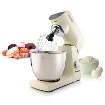 BATIDORA CON BOWL PEABODY BM100I 1000W 6 NIVELES 4,5L MARFIL