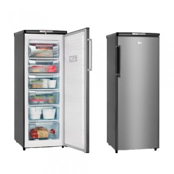 FREEZER VERTICAL VONDOM FR140 ACERO INOXIDABLE DIGITAL 164L CLASE A