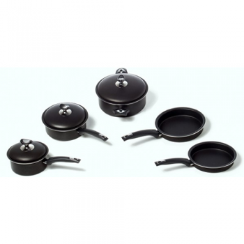 BATERIA DE 8 PIEZAS MARMICOC ELEGANTE CACEROLA SARTEN