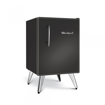 HELADERA COMPACTA VINTAGE WHIRLPOOL WRA09B1 NEGRA 76LTS CICLICO