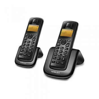TELEFONO INALAMBRICO NOBLEX NDT2000 TWIN MANOS LIBRES CALLER ID