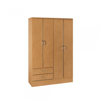 PLACARD PLATINUM 914 4 PUERTAS 2 CAJONES COLOR ROBLE