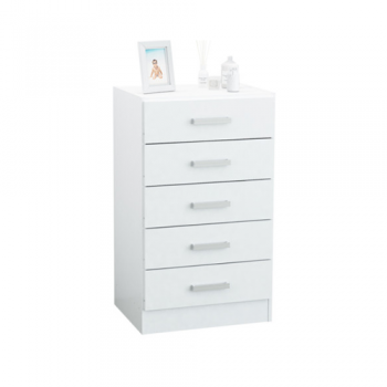 COMODA CENTRO ESTANT C50 5 CAJONES BLANCO
