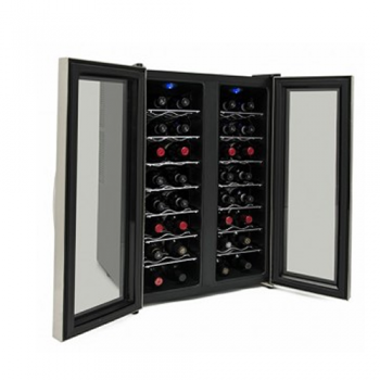 CAVA VINOS VONDOM T50 ACERO 100L DOBLE TEMPERATURA 32 BOTELLAS