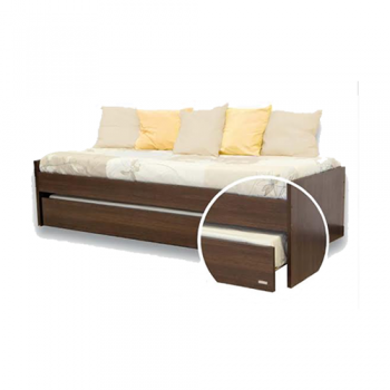 DIVAN CAMA PLATINUM M957 TABACO 2 CAMAS
