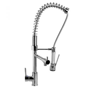 GRIFERIA MESADA 94009 HYDROS GOURMET CON ROCIADOR PICO MONOCOMANDO