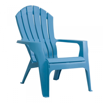 BANCO DE JARDIN PLASTICO INDIVIDUAL GARDENLIFE MIAMI CELESTE