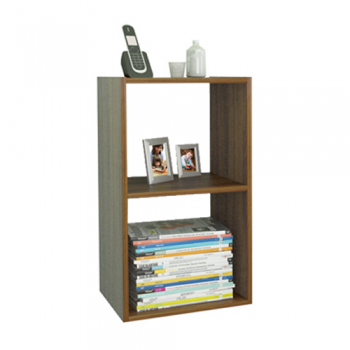 MODULO CUBO DOBLE CENTRO ESTANT CU2 MELAMINA TEKA 70 X 35