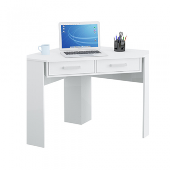 ESCRITORIO MUEBLE PC ESQUINERO CENTRO ESTANT MC708BL BLANCO