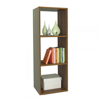 MODULO CUBO TRIPLE CENTRO ESTANT CU3 MELAMINA TEKA 104X35