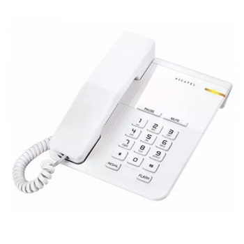 TELEFONO DE MESA PARED ALCATEL T22 BLANCO MUTE FLASH REDIAL
