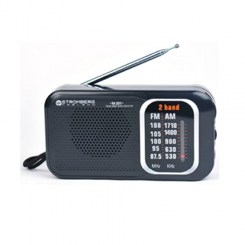 RADIO ANALOGICA PORTATIL STROMBERG RA2011 AM FM ANTENA TELESCOPICA