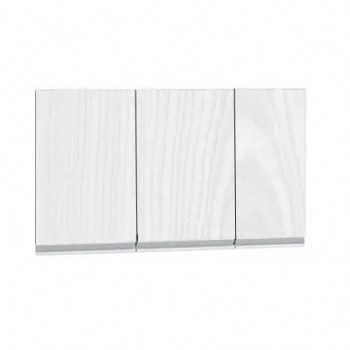 ALACENA COCINA CENTRO ESTANT AL512 BLANCO ABEDUL ALUMINIO