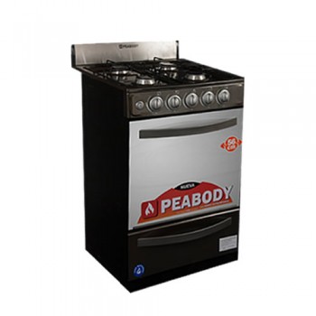 COCINA MULTIGAS PEABODY PELTRE 56CM 4 HORNALLAS
