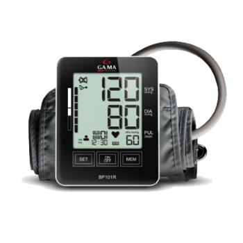 TENSIOMETRO DIGITAL BRAZO GAMA BP101R SISTOLICA DIASTOLICA