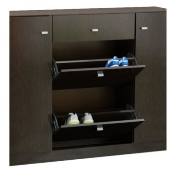 CHIFONIER CENTRO ESTANT B12NEW WENGUE 2 PUERTAS 1 CAJON