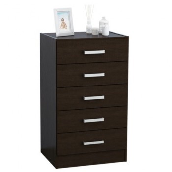 COMODA CENTRO ESTANT C50 5 CAJONES WENGUE