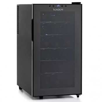 CAVA DE VINO VONDOM T18 NEGRA 18 BOTELLAS