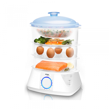 VAPORIERA ATMA VA 8112E 3 BANDEJAS SOPORTE PARA HUEVOS 1,1L