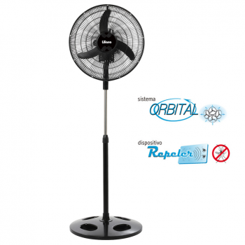 VENTILADOR DE PIE LILIANA VPRN20 90W 3 VELOCIDADES