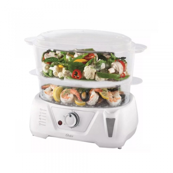 VAPORERA OSTER 7711 10 TAZAS 2 BANDEJAS PLEGABLES
