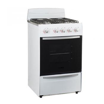 COCINA GAS PATRICK CPF8251BVS BLANCA 51CM EFICIENCIA A