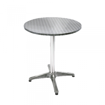 MESA ALUMINIO CIRCULAR GARDEN LIFE 8001 60CM INTERIOR EXTERIOR