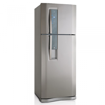 HELADERA FREEZER NO FROST ELECTROLUX DXW51 INOX CLASE B 424L