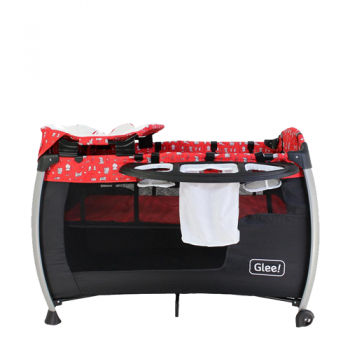 PRACTICUNA GLEE BY MILO LOCKETT A503A PLEGABLE ROJO/NEGRO