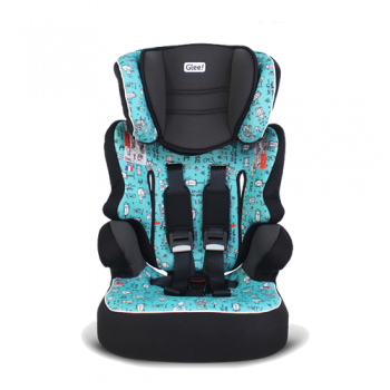 BUTACA BOOSTER BEBE GLEE A929E MILO LOCKETT VERDE 9 A 36 KG
