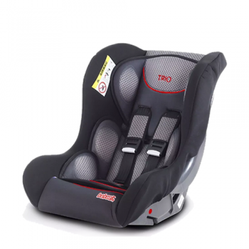 BUTACA AUTO BEBESIT 9025B NEGRO ROJO BEBE NIÑOS 25KG CINTURON SEGURIDAD
