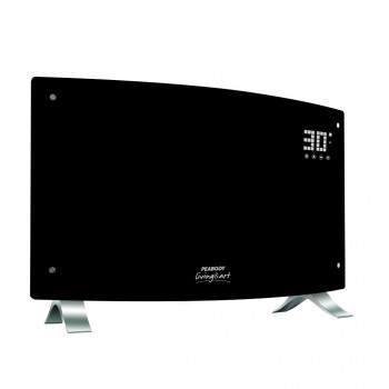 CALEFACTOR ELECTRICO PEABODY PE-VQD20N VITROCONVECTOR NEGRO