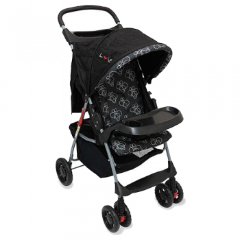 COCHE RIDER LOVE 220 BEBE PLEGABLE NEGRO POSICIONES MULTIPLES