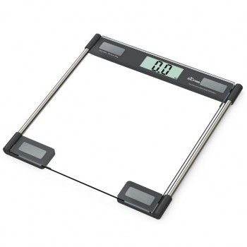BALANZA ELECTRONICA BAÑO SILFAB BE211 150KG VIDRIO TEMPLADO