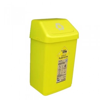 CESTO RECTANGULAR GARDENLIFE H2250 50L AMARILLO