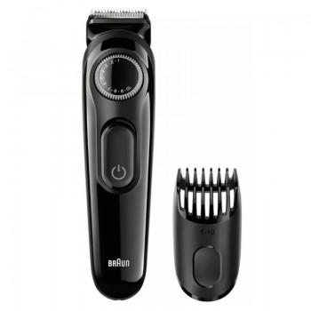AFEITADORA TRIMMER CORTA BARBA BRAUN BT3020 RECARGABLE