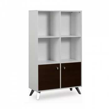 MODULO 2 CUERPOS ESCANDINAVO 2 PUERTAS LE075 BLANCO WENGUE