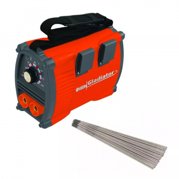 SOLDADOR INVERTER + ELECTRODOS 200 IE-6200 GLADIATOR GLI2126