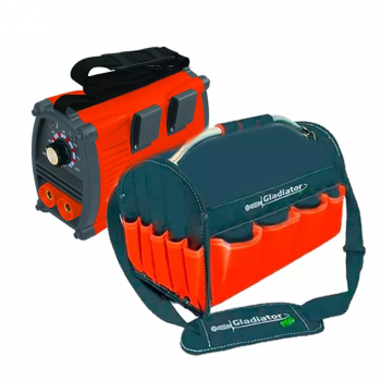SOLDADOR INVERTER COMBO BOLSO IE-6200 KB GLADIATOR GLI2126.6