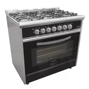 COCINA INDUSTRIAL A GAS USMAN BLACK NIGHT 900 CON VISOR