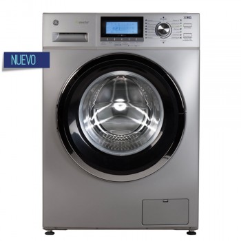 LAVARROPAS CARGA FRONTAL GE APPLIANCES LVGE10E16M 10KG