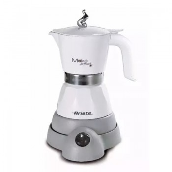 CAFETERA ARIETE 1358 MOKA AROMA BLANCO 2 TAZAS 400W