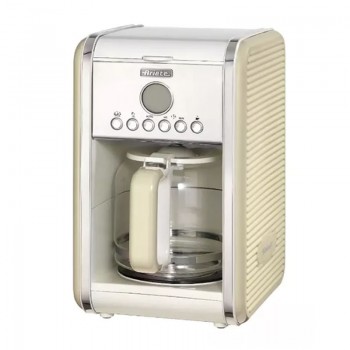 CAFETERA DE GOTEO ARIETE 1342BG BEIGE 12 TAZAS LCD