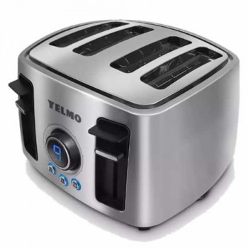 TOSTADORA YELMO TO3008 1600W 9 NIVELES DE TOSTADO