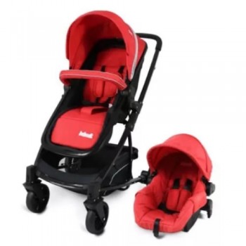 COCHECITO HUEVITO PORTABEBE BUTACA BEBESIT 1345TSB ROJO