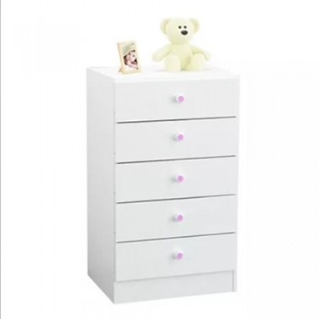 COMODA INFANTIL CENTRO ESTANT C50I MELAMINA BLANCA