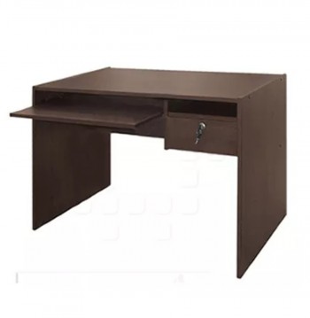 ESCRITORIO OFICINA PLATINUM 400 TABACO CAJON LLAVE